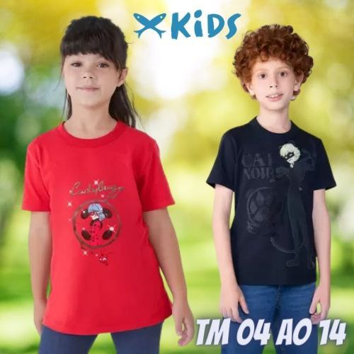 Camiseta Infantil Unissex Em Algodão - Hering