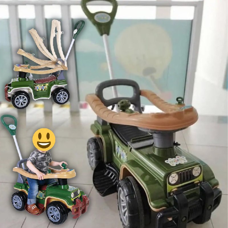 Carrinho com Chassis Jip Jip Militar, Maral