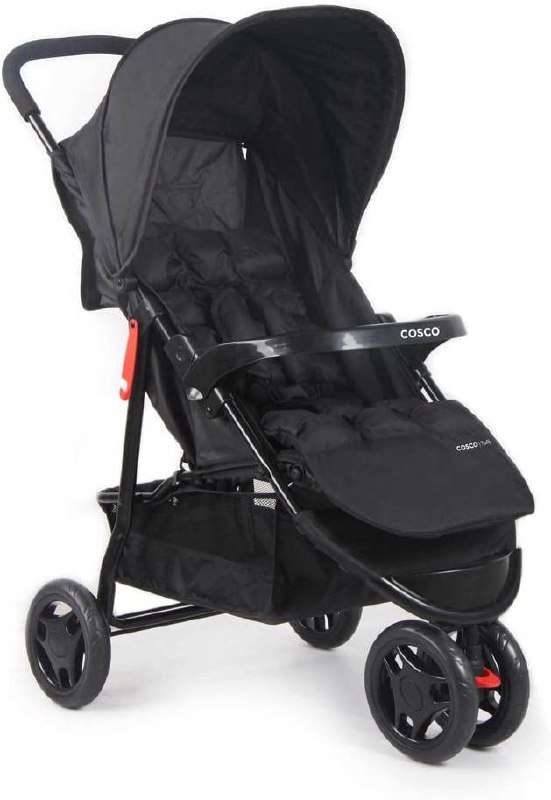 Carrinho de Bebê Toffy Cosco Preto