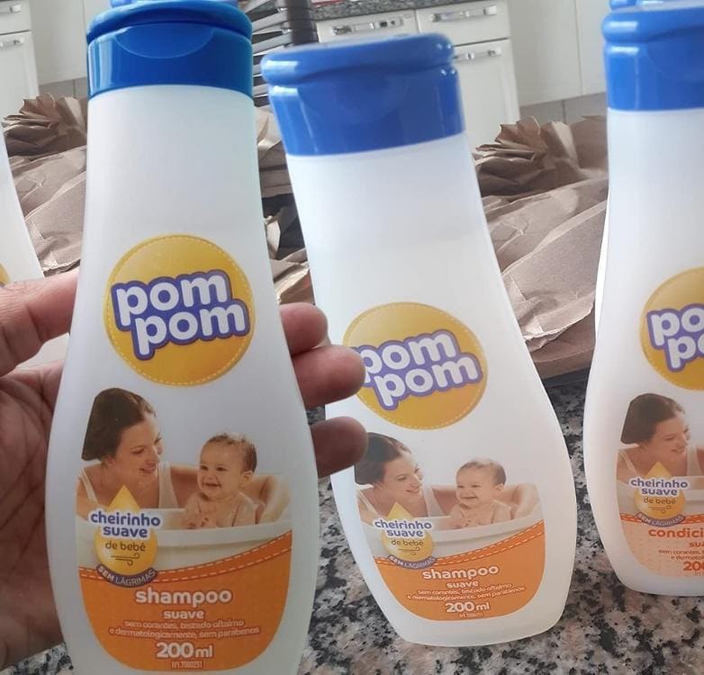 Condicionador Infantil Suave, Pom Pom, Laranja, Pom Pom, Laranja