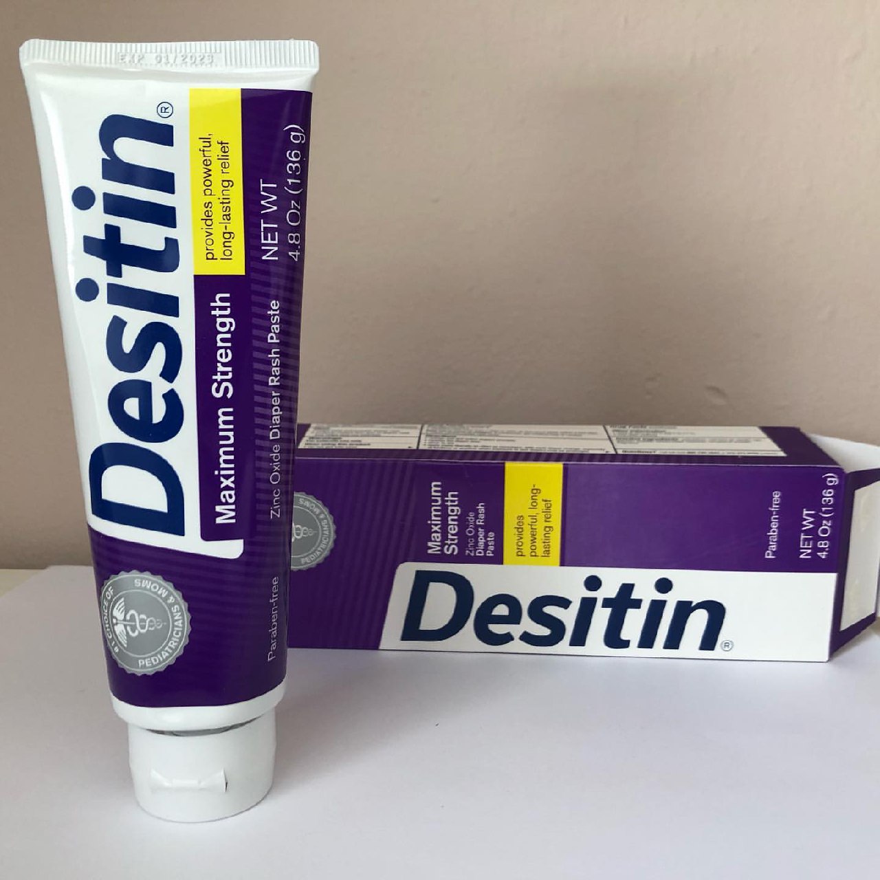 Creme Preventivo para Assadura Desitin Máxima Proteção 57g