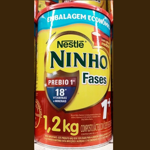 Fórmula Infantil Ninho Fases 1+ Lata 1,2kg