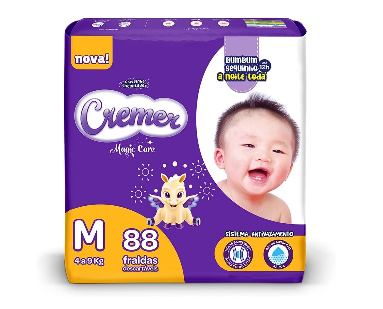 Fralda Cremer Giga M 88 Unidades