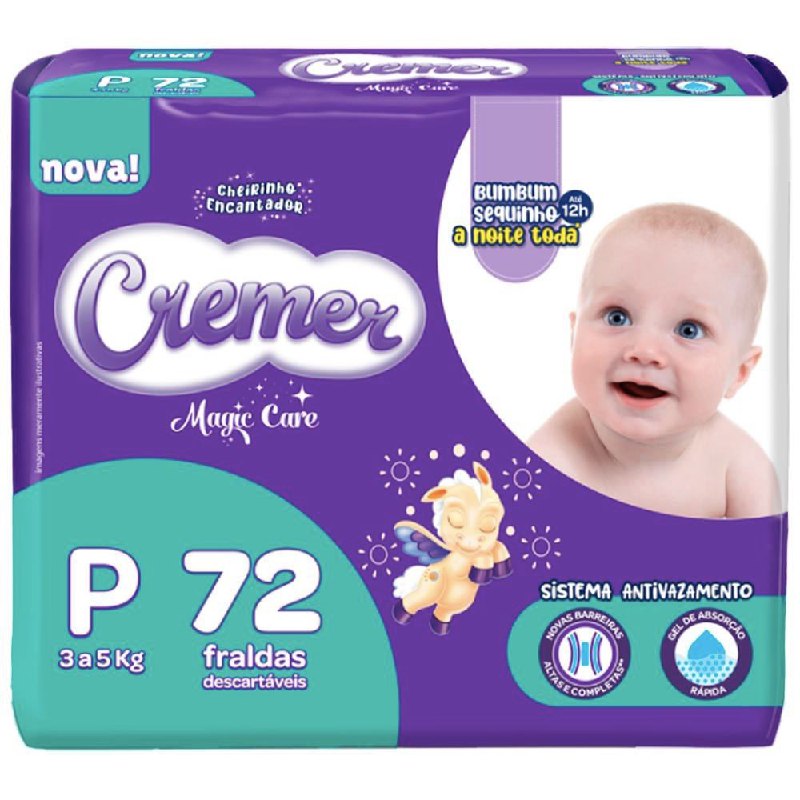 Fralda Cremer Magic Care Hiper