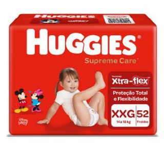 Fralda Huggies Supreme Care