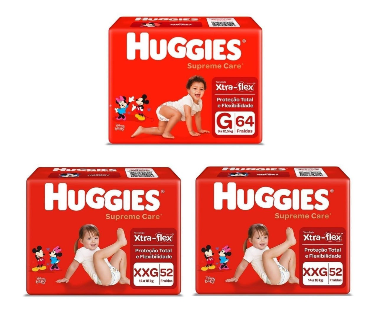 Fralda Huggies Supreme Care