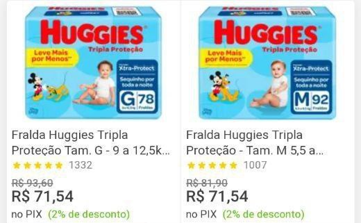 Fralda Huggies Tripla Proteção
