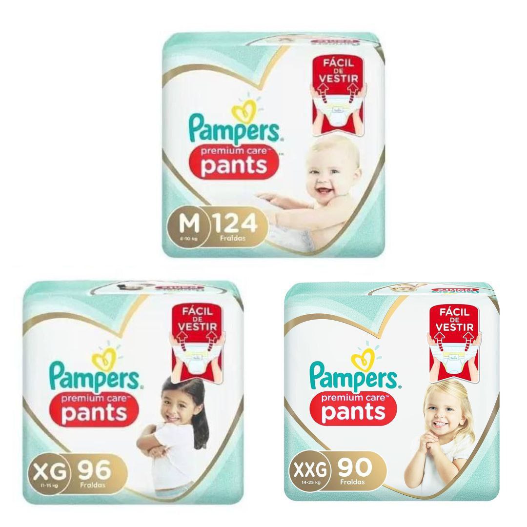 Fralda Pampers premium care Pants