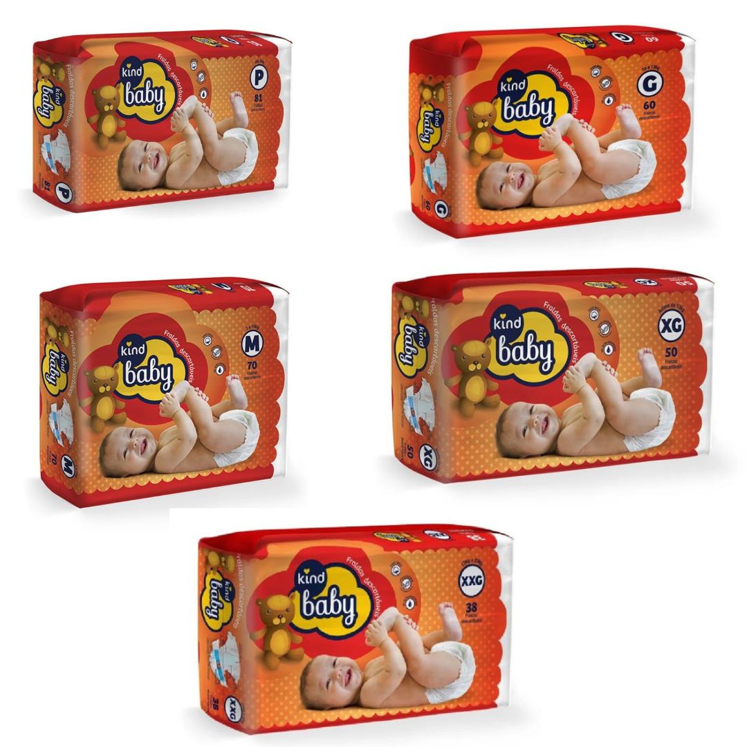 Fraldas Kind Baby