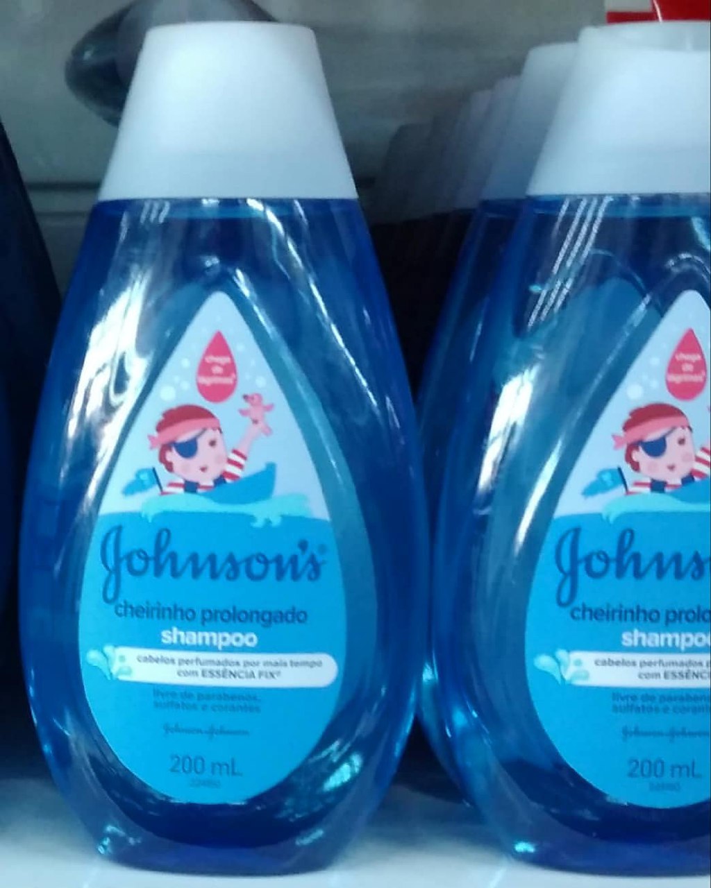 Johnson's Baby Shampoo Infantil Cheirinho Prolongado, 200ml