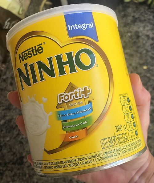 Leite em Pó Integral Ninho 380g