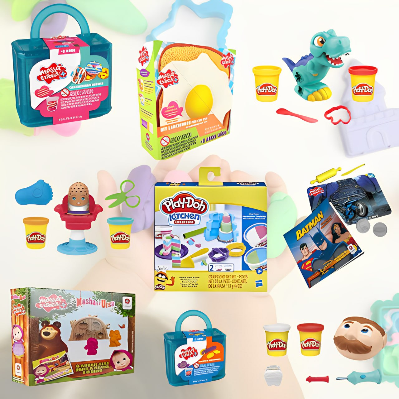 Massinhas Play Doh ou Super Massa com até 30% OFF