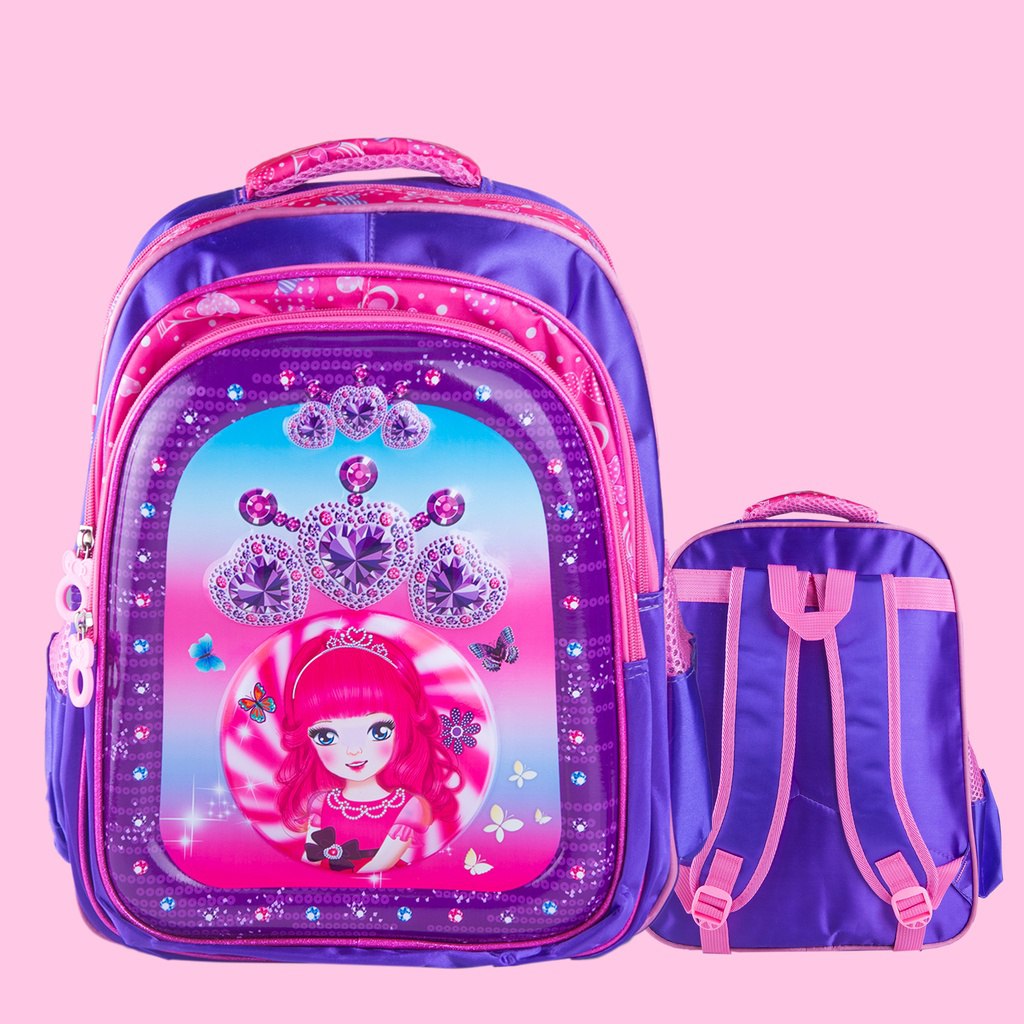 Mochila Escolar Infantil Menina