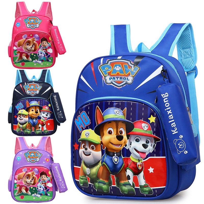 Mochila Escolar Patrulha Canina Paw Patrol Para Meninos / Escola / Pré-Escola / Jardim De Infância