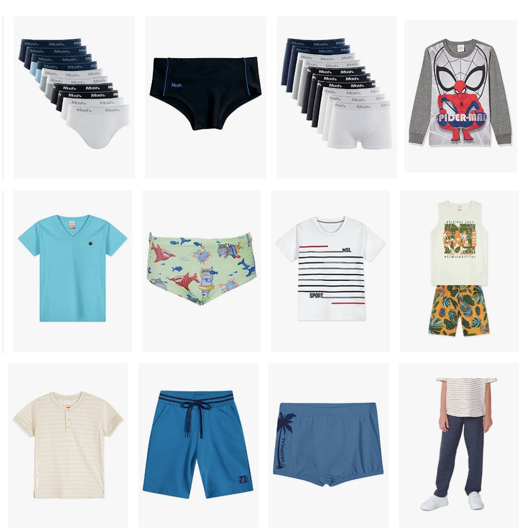 Ofertas em Roupas Infantis para Meninos