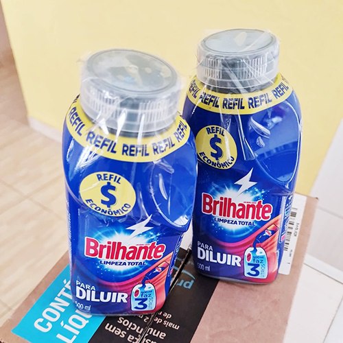 Sabão Líquido Para Diluir Brilhante Limpeza Total 500ml