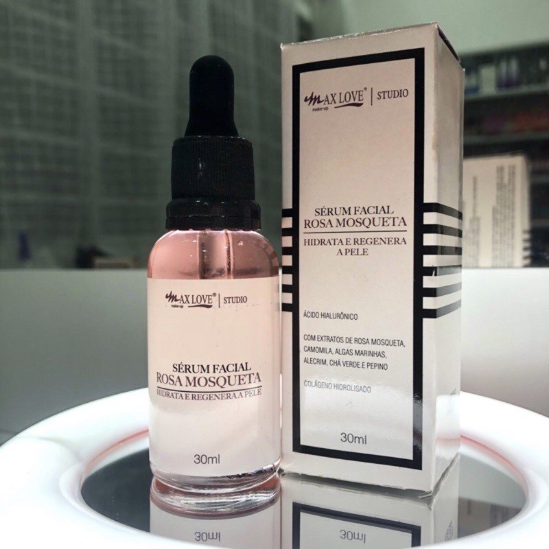 Sérum Facial Rosa Mosqueta Regenera a Pele - Max Love
