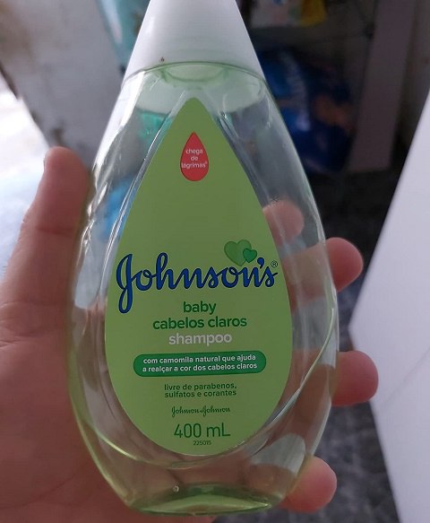 Shampoo Infantil Cabelos Claros, Johnson's, 400Ml