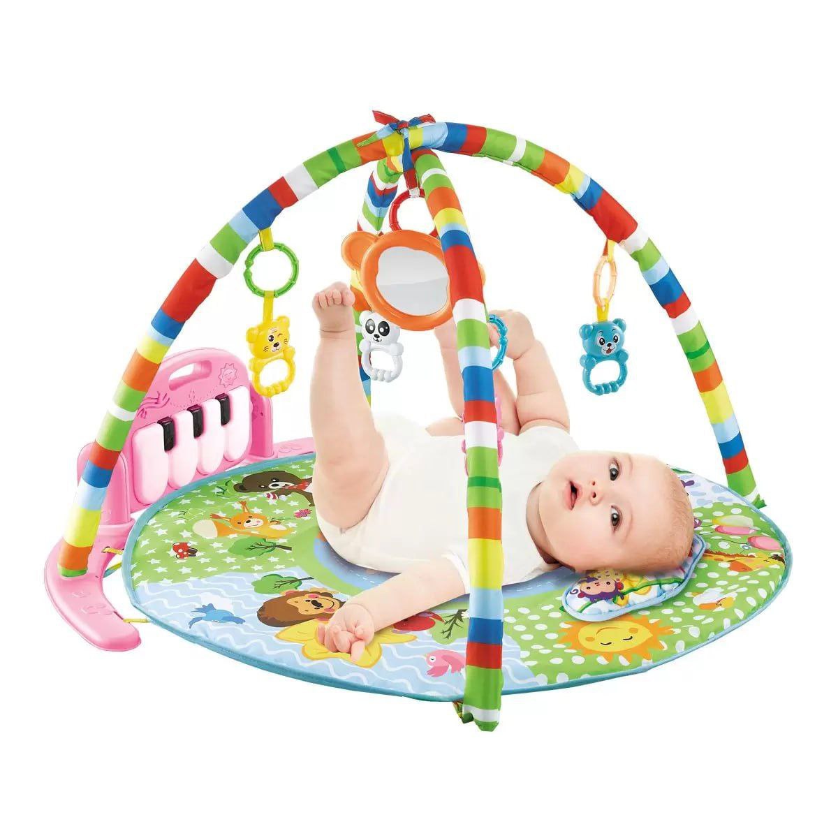Tapete Ginásio de Atividades Play Piano Circle MaxiBaby