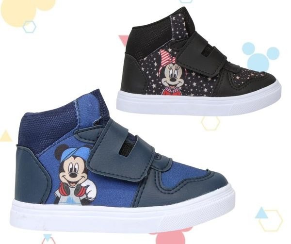 Tênis Infantil Disney Mickey Cano Médio