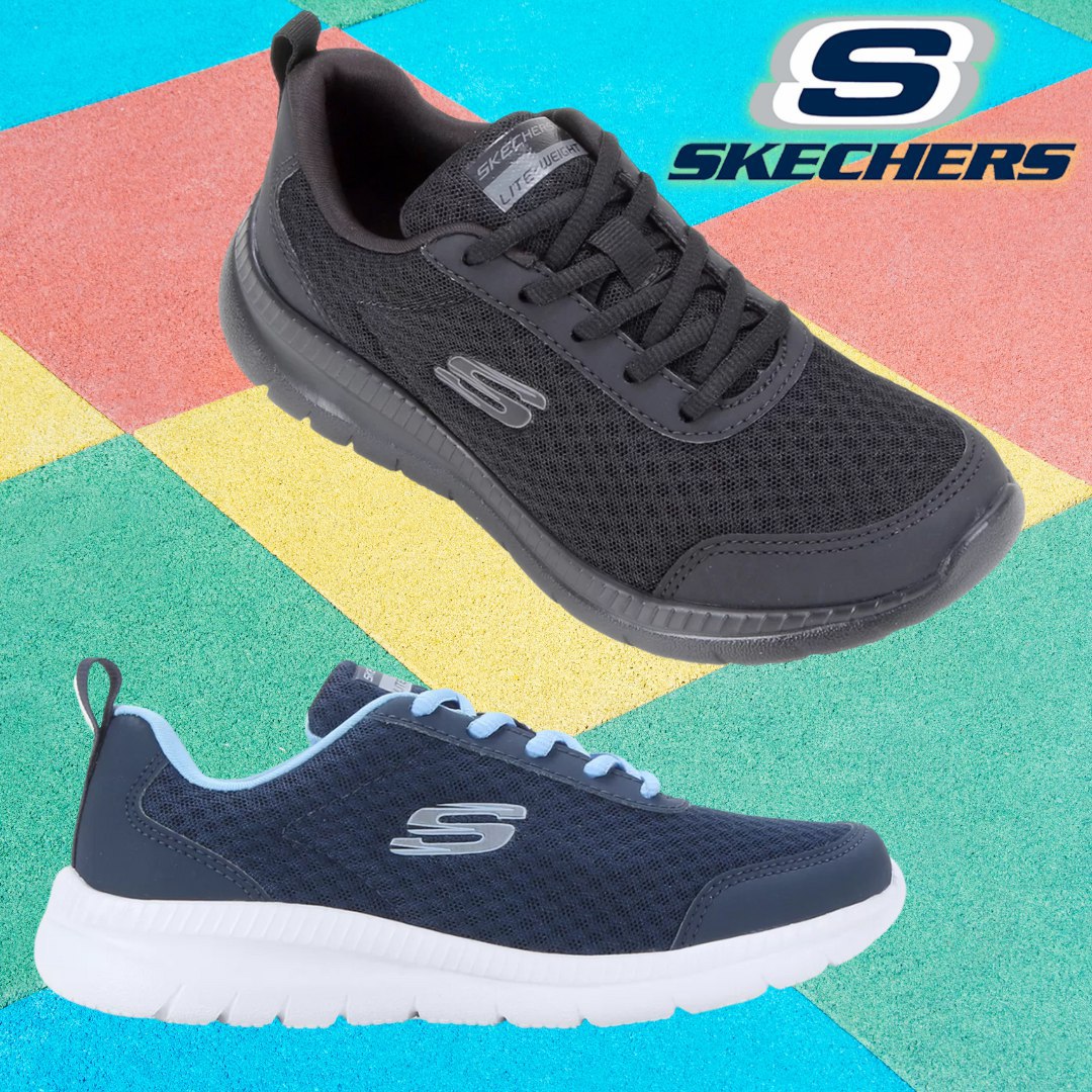 Tênis Infantil Skechers Be Kind Feminino - Azul ou Preto