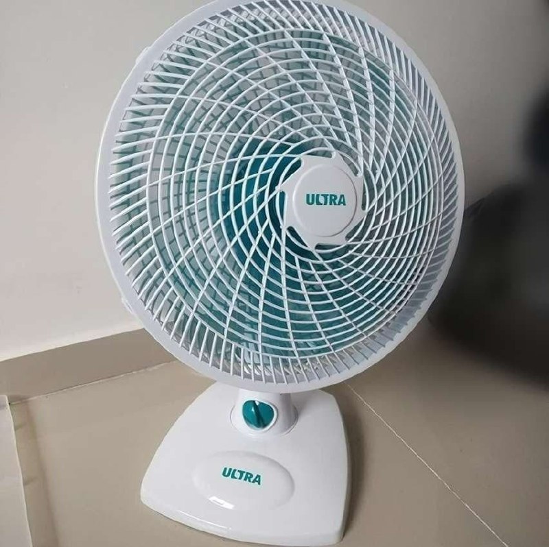 Ventilador de mesa 30cm, Ultra, 110V, Branco/Azul - V-30-6P