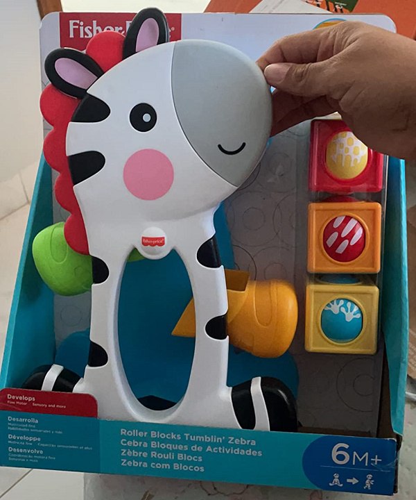 Zebra Blocos Surpresa - Fisher Price*