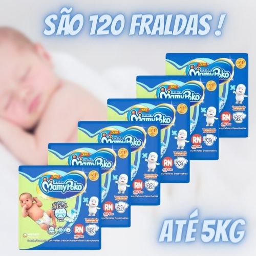 >>> 120 fraldas!