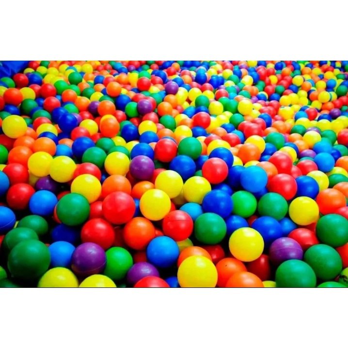 🤩 50 Bolinhas Piscina de Criança PROMOÇÃO Bolinhas 76mm