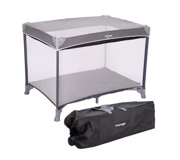 Berço Portátil Voyage Light Cinza - 0 a 15kg