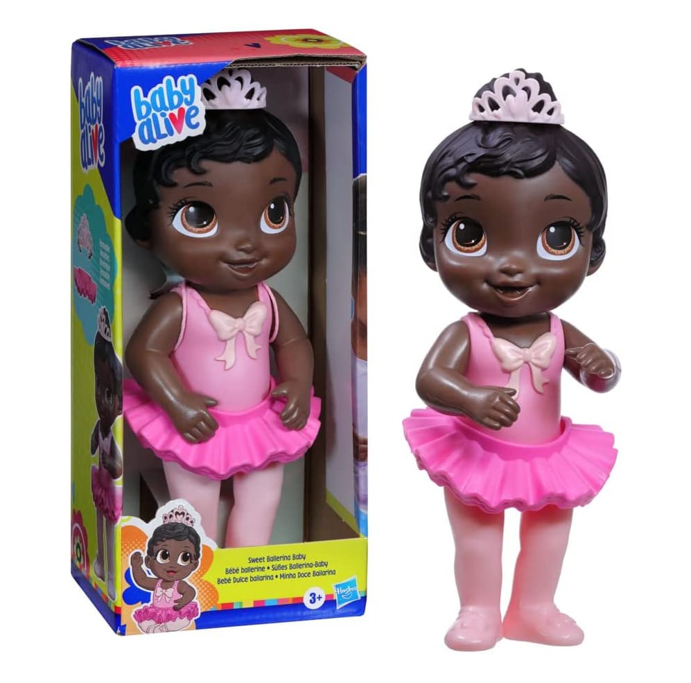 Boneca Baby Alive Doce Bailarina Negra - Hasbro