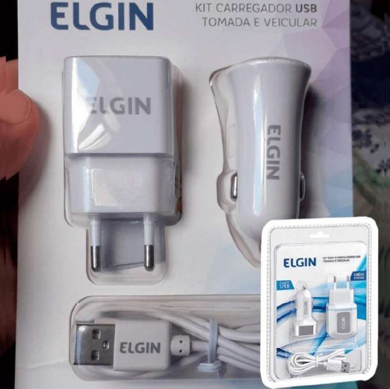 Carregador automotivo + carregador USB de tomada‼️