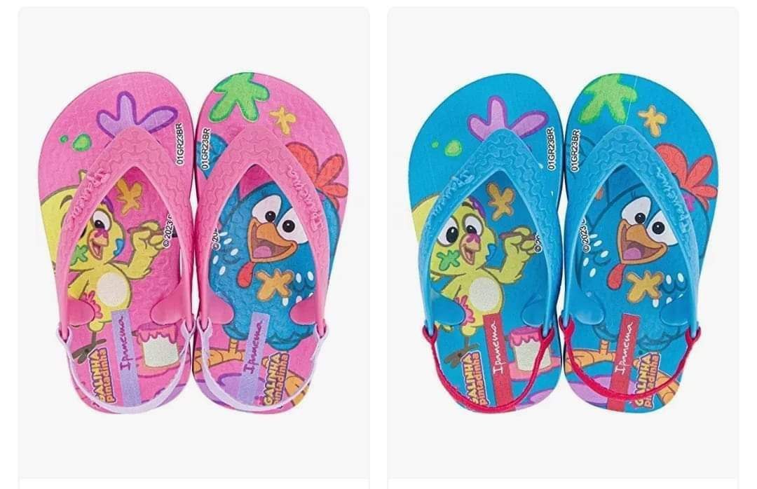 CHINELO DE DEDO,BABY,IPANEMA BABY,LICENCIADO,