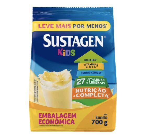 Complemento Alimentar Sustagen Kids Sabor Baunilha - Sachê 700g