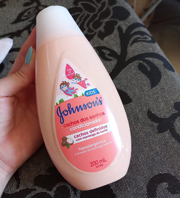 Condicionador Cachos dos Sonhos Johnson's 200ml