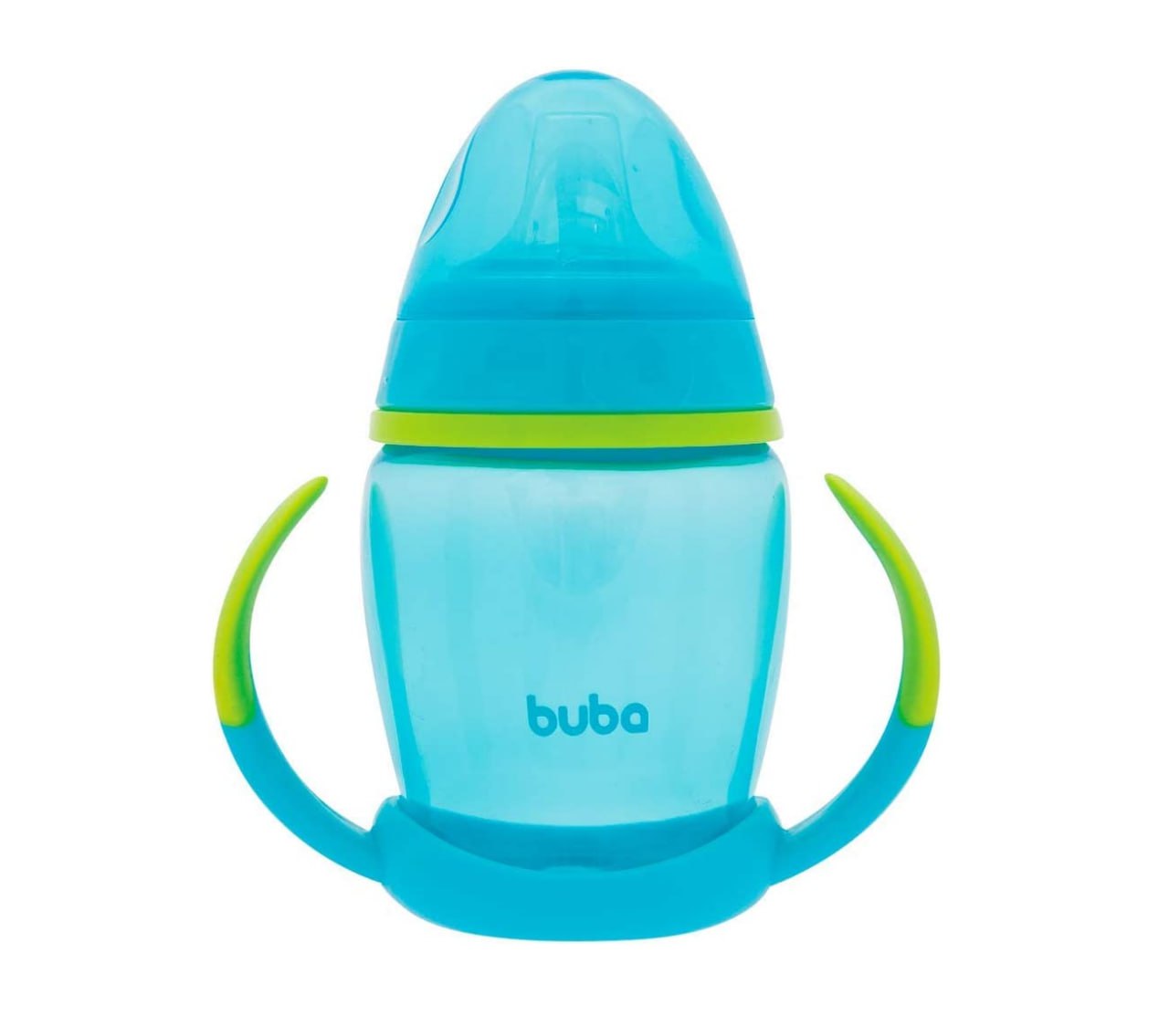 Copo Com Alça Removível 250ml Azul, BUBA