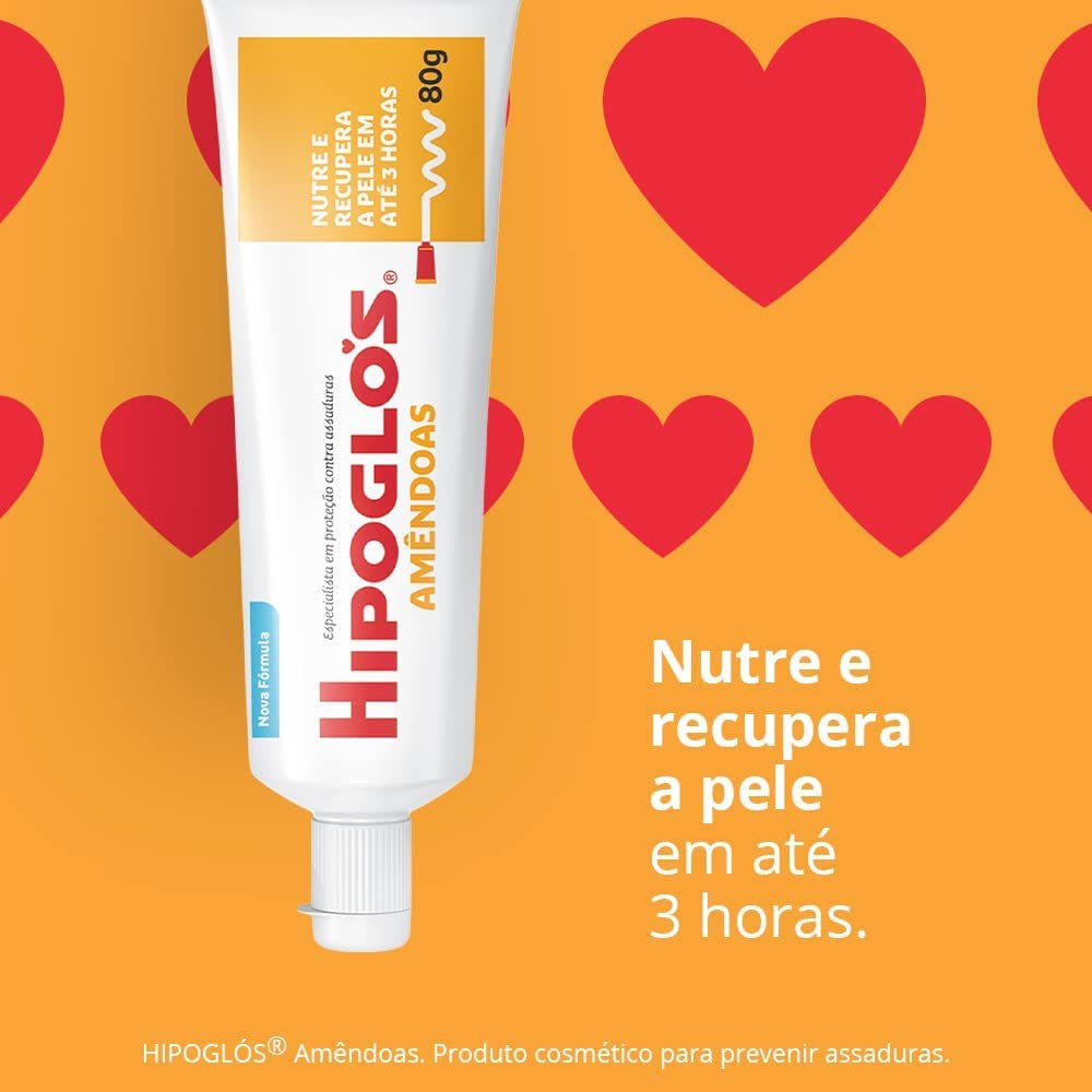 Creme Para Assaduras Hipoglós Amêndoas 80g