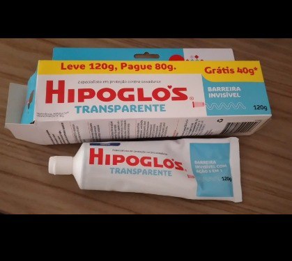 Creme Preventivo para Assadura Hipoglós Transparente 120g