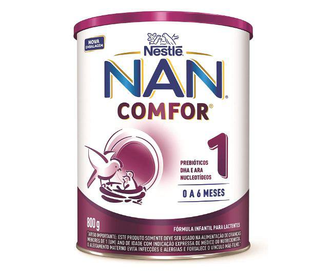 Fórmula Infantil, Nan Comfor 1, 800g