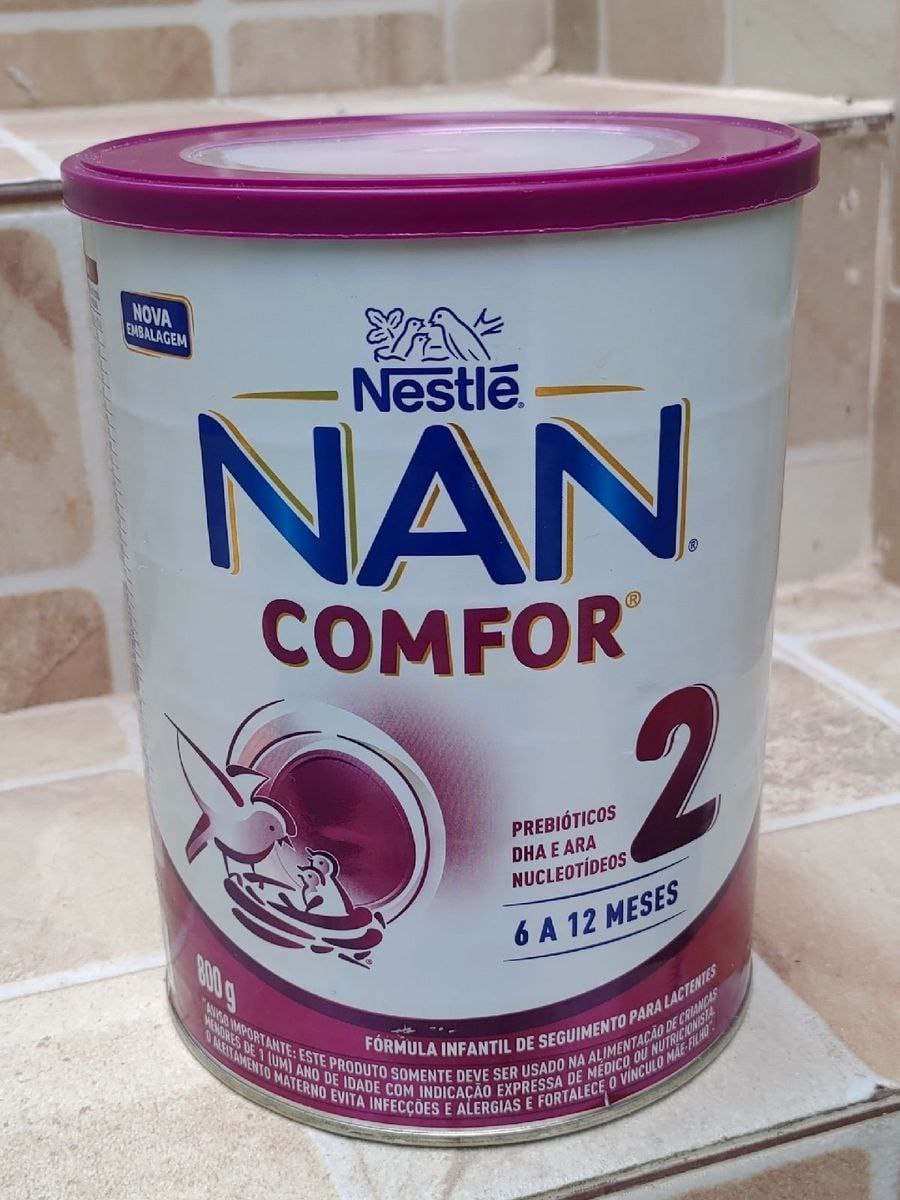 Fórmula Infantil Nan Comfor 2 com 800g