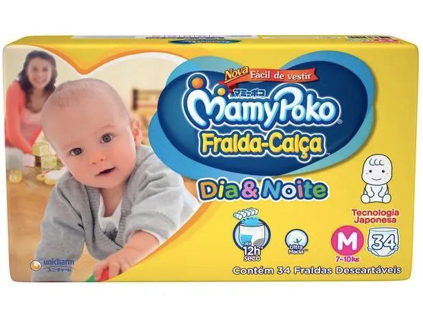 Fralda Calça MamyPoko Dia&Noite