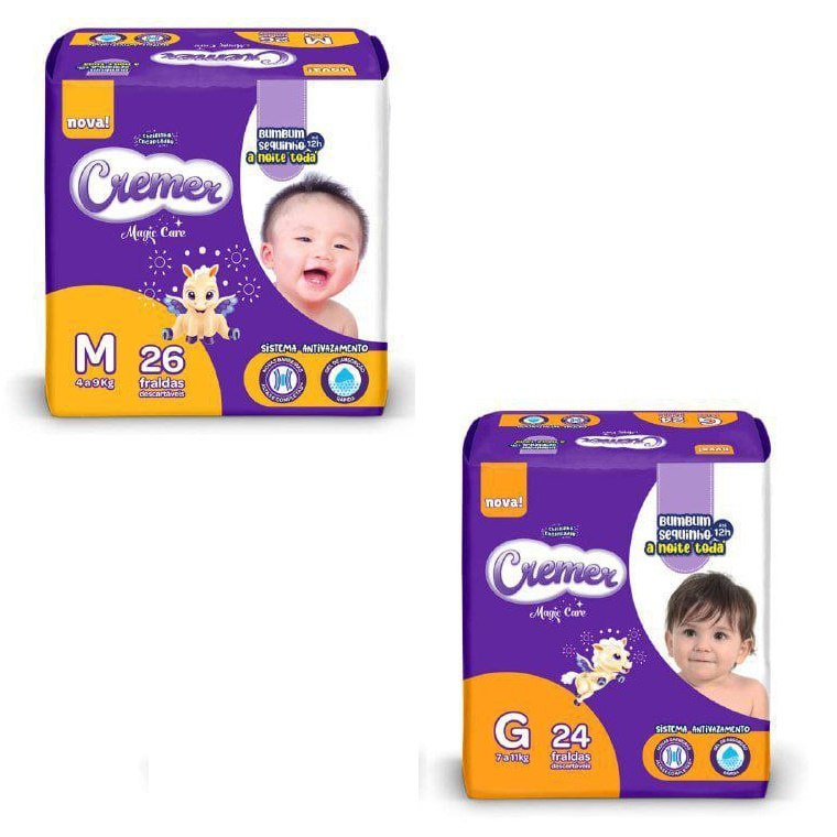 Fralda Cremer Jumbo