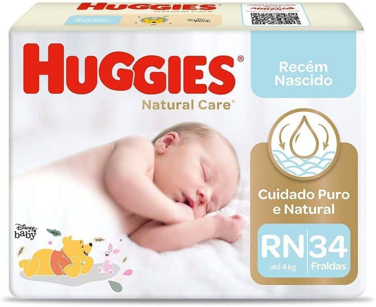 Fralda Huggies Natural Care