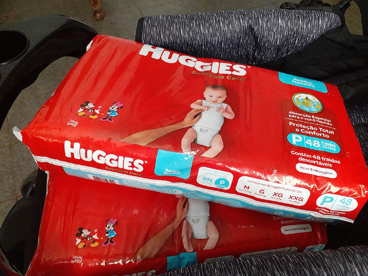 Fralda Huggies Supreme Care P - 48 fraldas
