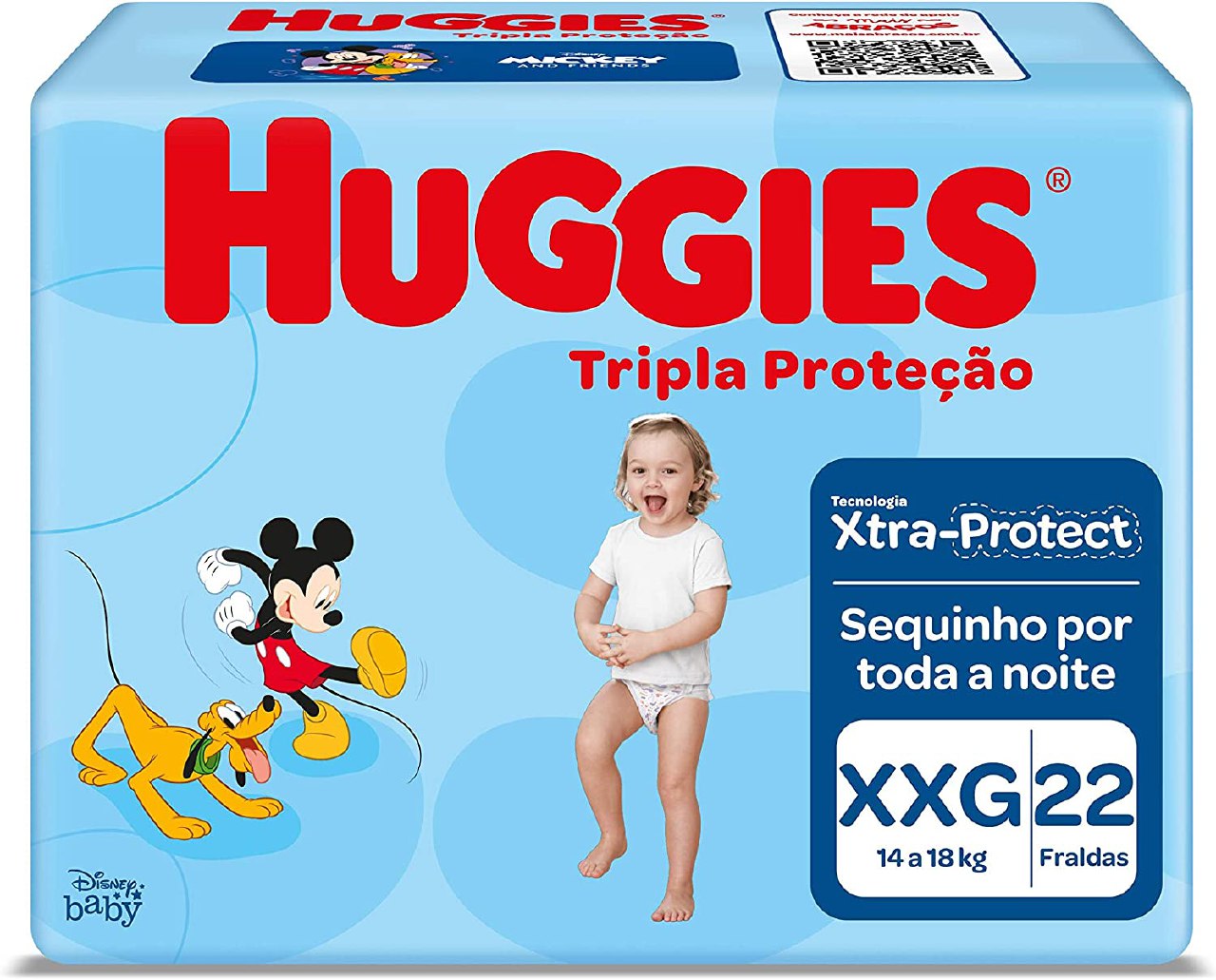 Fralda Huggies Tripla Proteção XXg - 22 Fraldas