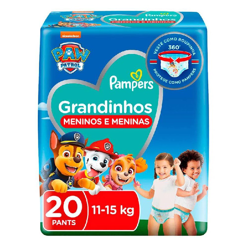 Fralda Pampers Grandinhos Pants