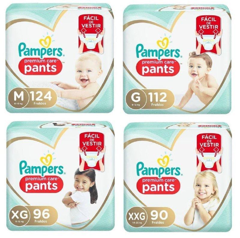 Fralda Pampers Pants Premium Care