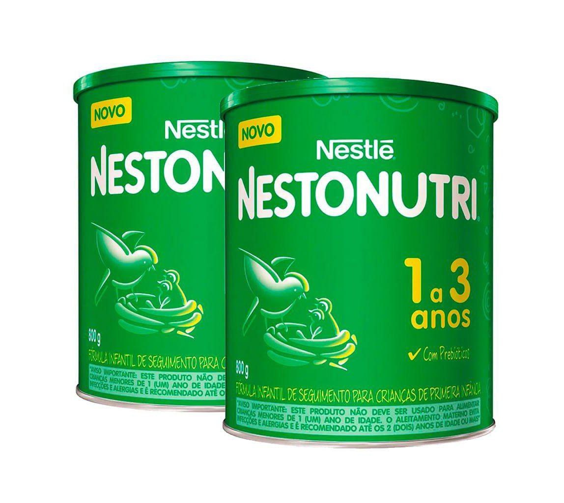 Kit com 2 Fórmulas Nestlé Nestonutri 800g cada