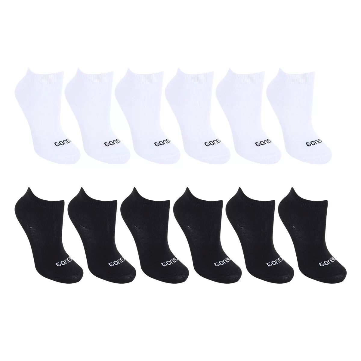 Kit Meia Infantil Gonew Cano Médio 12 Pares