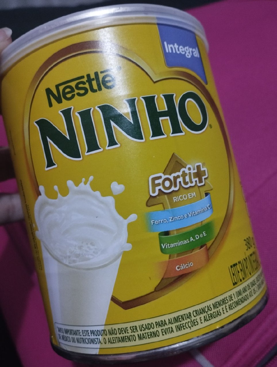 Leite em Pó NINHO Integral 380g